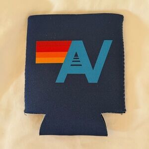 Aviator Nation Blue and Multicolor Can Cooler Koozie